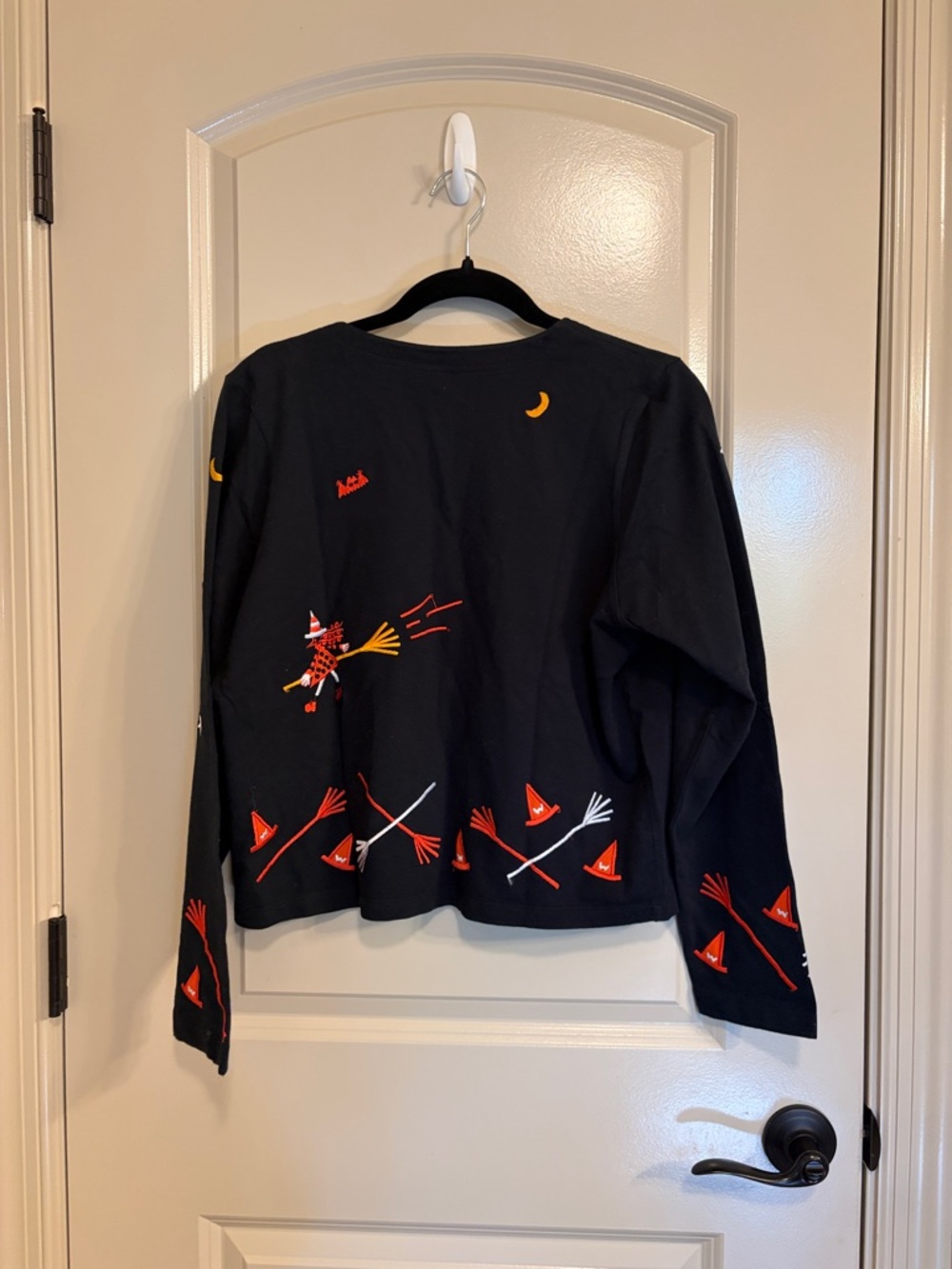 Vintage Michael Star Lite Halloween Cardigan - Picture 2 of 5